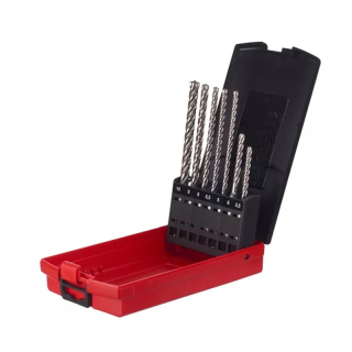 MILWAUKEE Sada vrtáků SDS-Plus MX4 Ø5/6,x115; Ø6/8/8/10/12x165 (7ks) - 4932478626