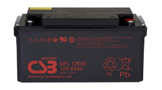 CSB GPL12650 I (12V/65Ah) záložní akumulátor