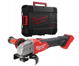 MILWAUKEE M18 FSAGV125XB-0X Aku Úhlová bruska s posuvným spínačem a regulací otáček 125 mm, 18V (bez aku) - 4933478436