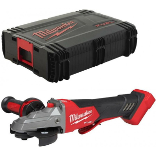 MILWAUKEE M18 FSAGF125XB-0X úhlová bruska s plochou hlavou, kolébkovým spínačem 125 mm, 18V (bez aku) - 4933478439