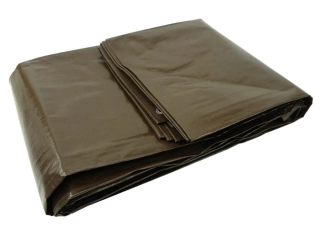 GEKO G70762 Zakrývací plachta, 10x10 m, nepromokavá, extra silná 200 g/m2