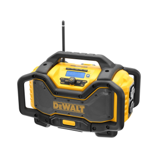 DEWALT DCR027 Aku rádio s nabíječkou 10,8/14,4/18/54/230 V; DAB+/FM; Bluetooth (bez aku)