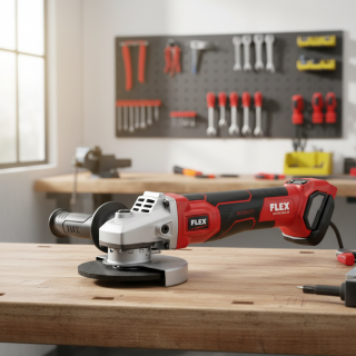 FLEX LBE 125 18.0-EC Aku úhlová bruska s variabilními otáčkami a brzdou 18V, 125mm (bez aku) - 499285