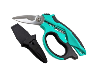 JONNESWAY P15828 Nůžky na štípaní a odizolování kabelů, multifunkční, délka 204 mm