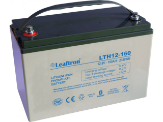 Leaftron LTH12-160 Lithium (12V/160Ah) záložní, bezúdržbový, lithiový, akumulátor