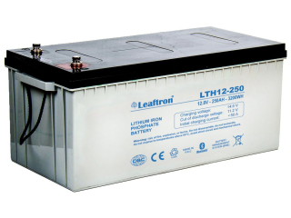 Leaftron LTH12-250 Lithium (12V/250Ah) záložní, bezúdržbový, lithiový, akumulátor