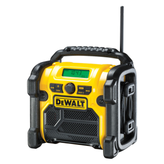DEWALT DCR020 Aku rádio 10,8/14,4/18/230 V; bez aku; DAB+/FM; USB nabíječka