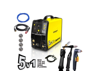 KOWAX® GeniWeld®5v1 200 Svařovací invertor MIG/PLASMA/ACTIG/DCTIG/MMA