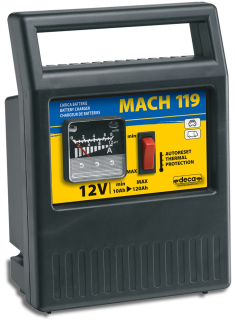 DECA MACH 119 přenosná nabíječka olověných akumulátorů 12V-6A
