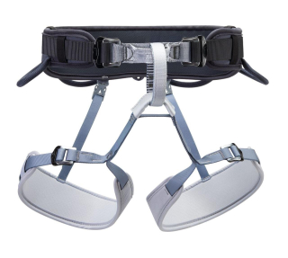 PETZL CORAX 1 Dark Grey sedací úvazek šedý