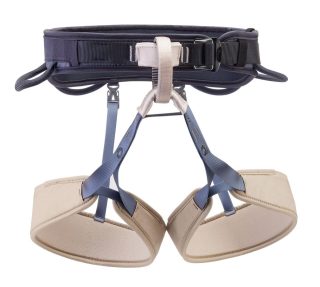 PETZL CORAX LT XL Dark Grey sedací úvazek šedý