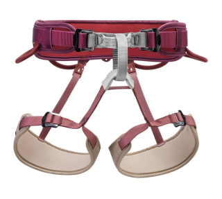 PETZL CORAX 1 Dark Red sedací úvazek červený