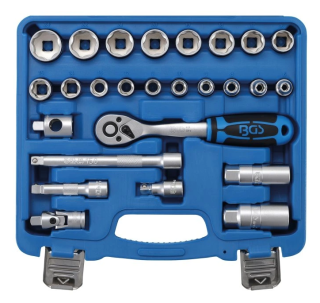 BGS 2227 Gola sada Super Lock 3/8", 26 dílů