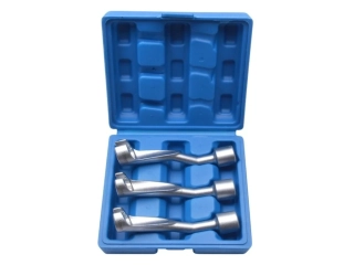 QUATROS QS20802 Sada klíčů na matice vstřikovacího vedení, 1/2" 12hranné, 14-19 mm, 3 ks