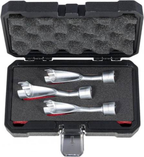 QUATROS QS20802 Sada klíčů na matice vstřikovacího vedení, 1/2" 12hranné, 14-19 mm, 3 ks
