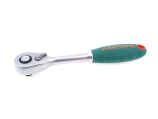 JONNESWAY R3702 Ráčna 1/4" rovná s přepínací páčkou 140 mm