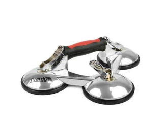 TVARDY T01252 Přísavka na přenášení skla 3x125 mm, 190 kg - GEKO