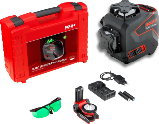 SOLA PLANO 3D green Professional křížový liniový laser - 71017201