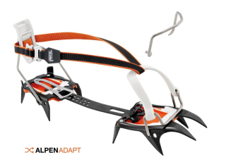 PETZL IRVIS LLU 10-hroté mačky leverlock universel