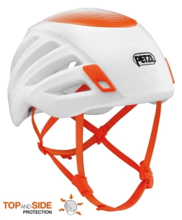 PETZL SIROCCO M/L WHITE horolezecká přilba bílo-oranžová