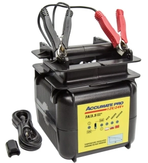 TECMATE ACCUMATE PRO (12V/24V 7A/3,5A) TM202 automatická nabíječka