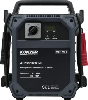 Kunzer UltraCap Booster 12/24V 1200/700A startovačka autobaterií