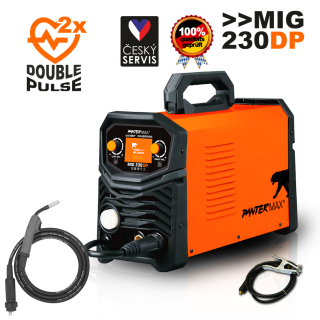 PANTERMAX® MIG230DP invertorová svářečka MIG/TIG/MMA DOUBLE PULSE!