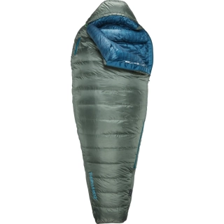 Therm-a-Rest QUESTAR 0F/-18C Regular Balsam péřový spacák šedozelený
