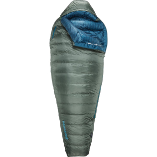 Therm-a-Rest QUESTAR 0F/-18C Long Balsam péřový spacák šedozelený