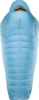 Therm-a-Rest BOOST 20F/-6C Long Morning Blue péřový spacák světlemodrý