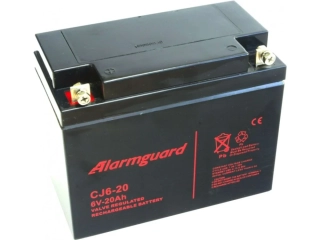 Alarmguard CJ6-20 6V/20Ah záložní akumulátor