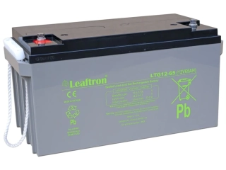 Leaftron LTG12-65 gelový záložní, bezúdržbový, akumulátor 12V/65Ah