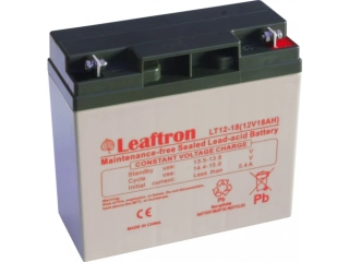 Leaftron LT12-18 (12V/18Ah) záložní, bezúdržbový, akumulátor