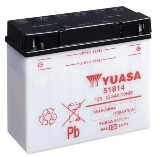 YUASA 51814 12V 18Ah 100A motobaterie - originální