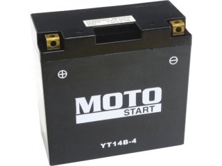 Motostart MS-YT14B-4 (12V 12Ah) / MS-YT14B-BS motobaterie 12V, 12Ah, 135A