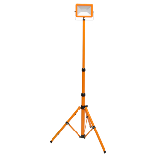 ECOLITE LED reflektor na stojanu 30W, 4000K, 2100lm, IP44, oranžová