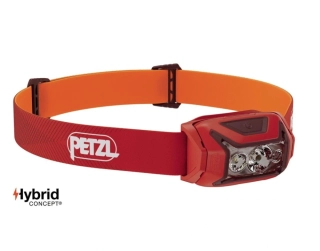 PETZL ACTIK RED 2025 čelová svítilna červená