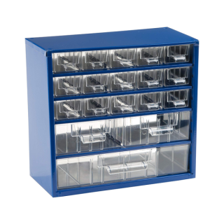 TOKOZ Zásuvkový organizér 06 / 15S, 2M, 1L - RAL 5002 - Modrá