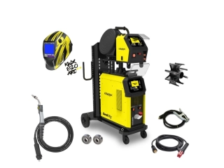 KOWAX GeniMig 500DP LCD5 SET 1Q Svářecí invertor MIG/MAG/LiftTIG + KUKLA