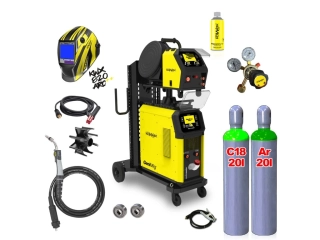 KOWAX GeniMig 500DP LCD5 SET 1Q Svářecí invertor MIG/MAG/LiftTIG + KUKLA