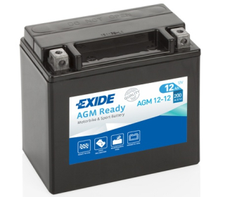 EXIDE AGM12-12 12V 12Ah 200A (YTX14-BS) motobaterie