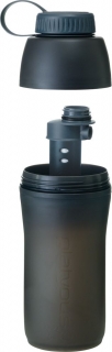 Platypus META BOTTLE MICROFILTER 1L Slate skládací láhev šedá s microfiltrem
