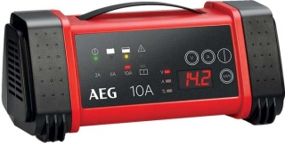 AEG LT10 Nabíječka baterií s mikroprocesorem 10A, 12/24V - SA-97024