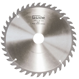 Güde 55075 pilový kotouč 210x30 mm / 40Z