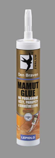 Den Braven MAMUT GLUE 290ml bílá vysokopevnostní lepidlo na podlahové lišty a parapety
