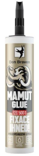 Den Braven - vysokopevnostní lepidlo MAMUT GLUE 290ml  - černá