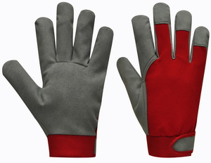 GEBOL Pracovní rukavice UNI FIT ECO velikost 8, žluté - blistr