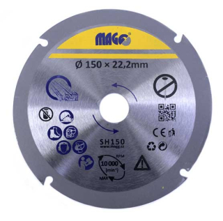 Magg SH150 Řezný kotouč na dřevo 150mm