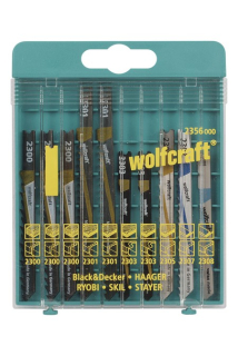 WOLFCRAFT 2356000 pilové plátky hloubka řezu 1-50mm - 10 ks