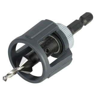WOLFCRAFT 4392000 předvrták pro šrouby se zápustnou hlavou průměr 3,5 - 6 mm